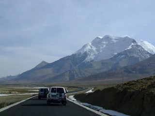 On the road into Tibet